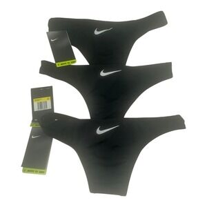 (3 Pack) Nike Move to Zero Nessa 220 Swim Bottoms Black Women's Small - NEW NWT